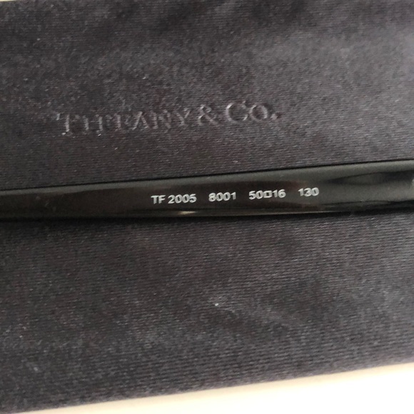 EUC Tiffany & Co. Prescription Glasses/Case/Cleaning Cloth - Picture 10 of 15